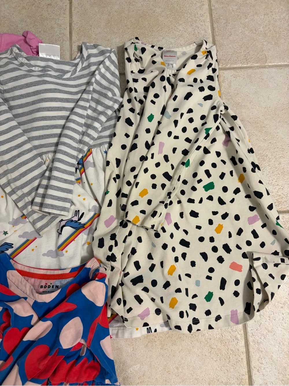 Girls Dresses Bundle - Hanna Anderson and Mini Boden size 5 Hanna 5-6 Boden